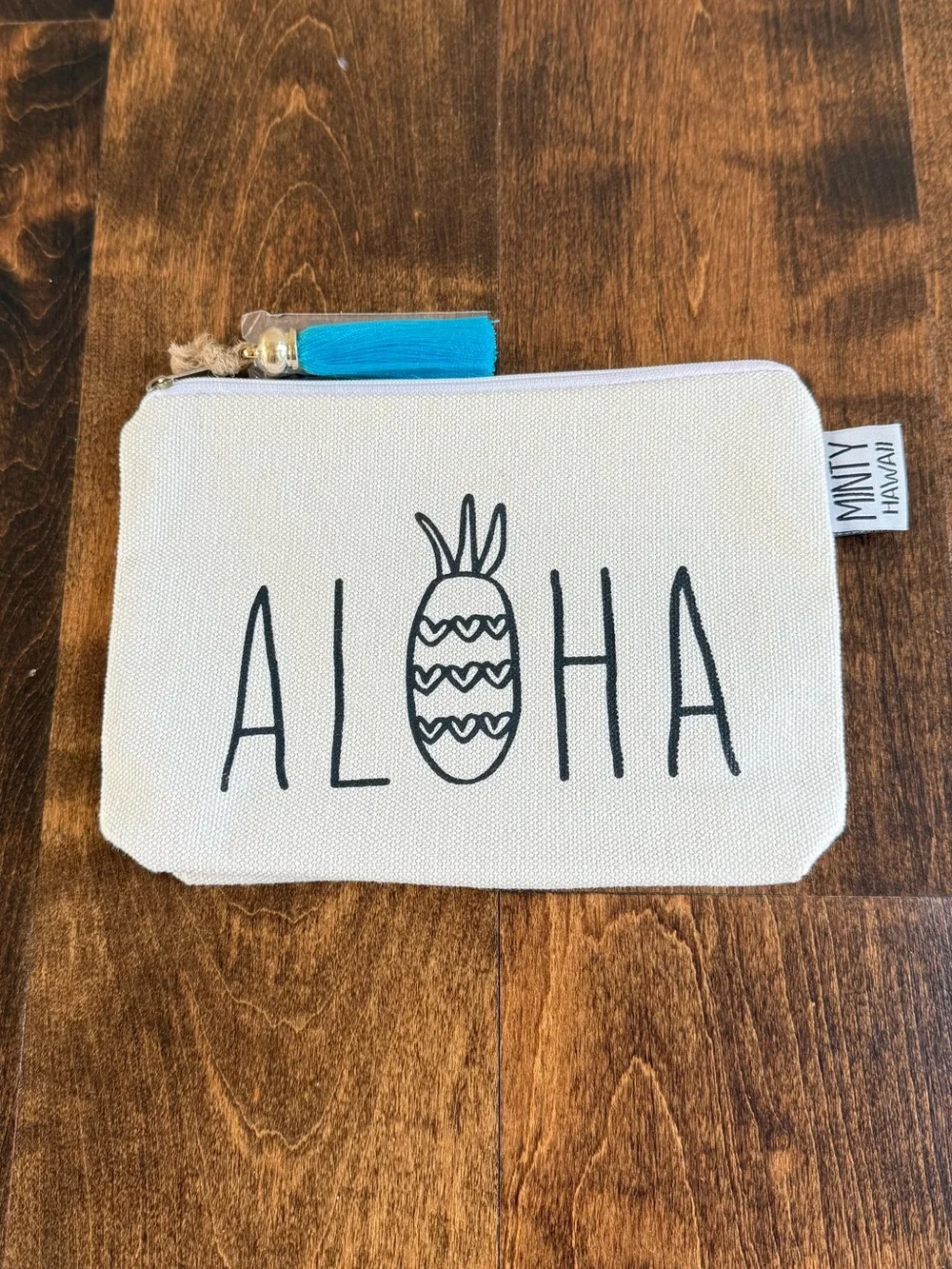 Minty Hawaii Aloha Cosmetic Bag
